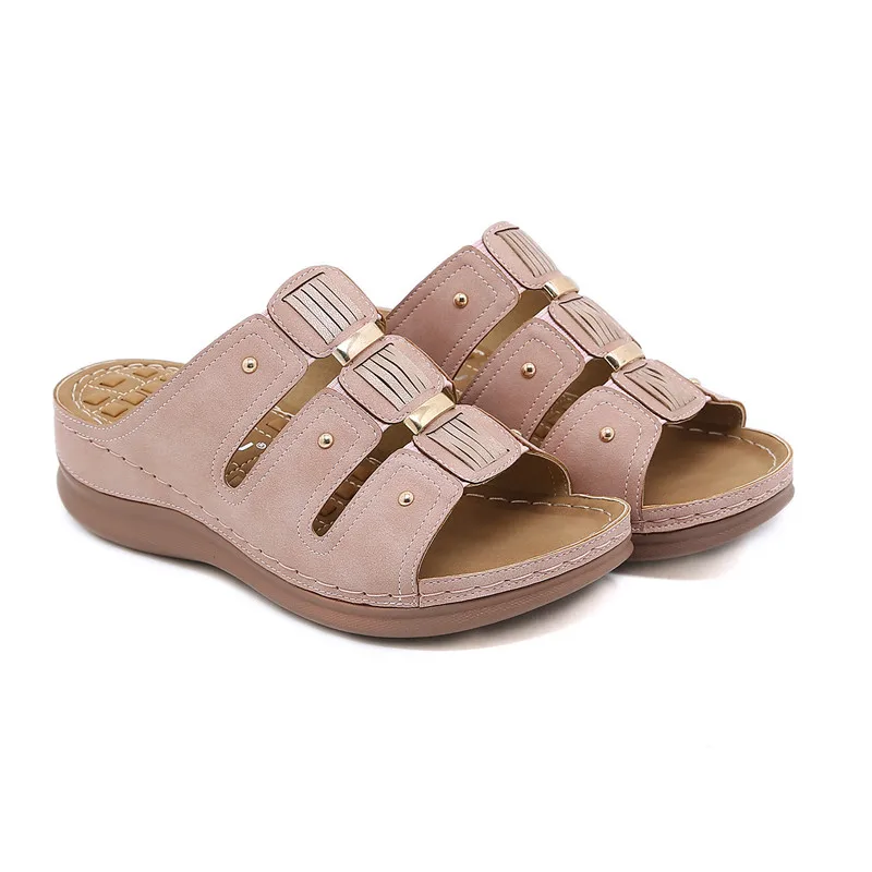 

CICIYANG 2022 Summer New Women's Shoes Fashion Sandals Outdoor Beach Shoes Flat Shoes Thick Sole Non-slip Breathable