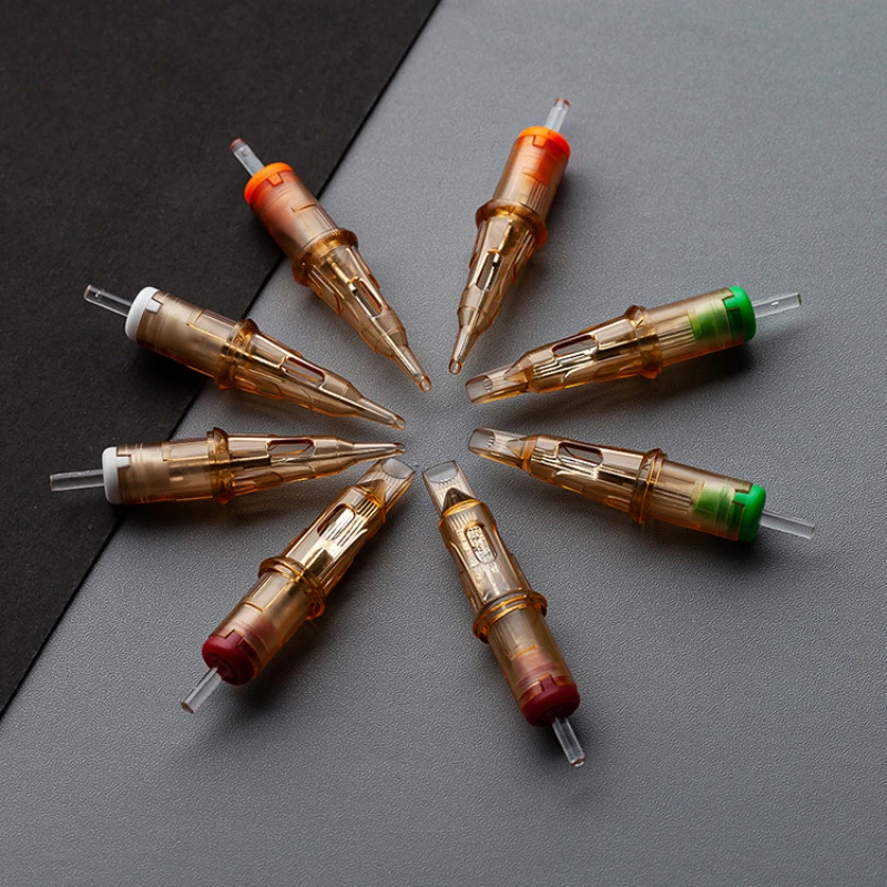 

2022 Tattoo Cartridge Needle 10pcs Tattoo Supplies 3 5 7 9RL Closing Round Needle Beauty Health Piercing Needle All For Tattoo