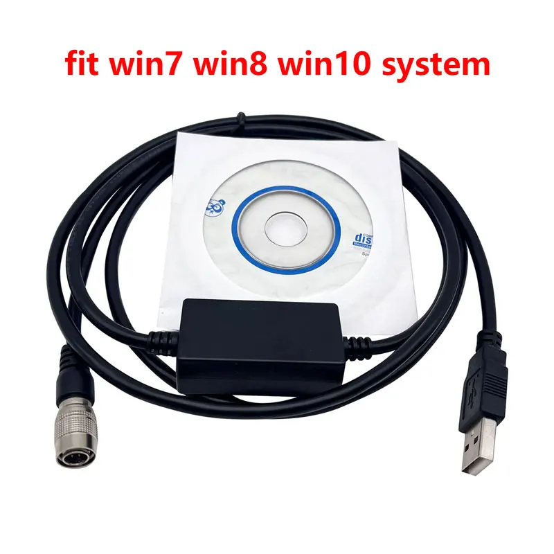 Download Data USB Cable for Nikon Total Stations 6 PIN NIKON CABLE NPL 352 / DTM 522 / DTM 322 / DTM552 Fit win 7 win 8 win 10