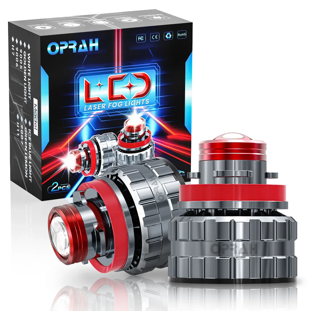 2 шт. лазерные линзы для головных фонарей H7 H11 9005 HB3 9006 HB4 CSP 8000K 6000K 3000K