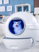 automatic cat litter toilet furniture auto smart intelligent self cleaning cat litter box for cat