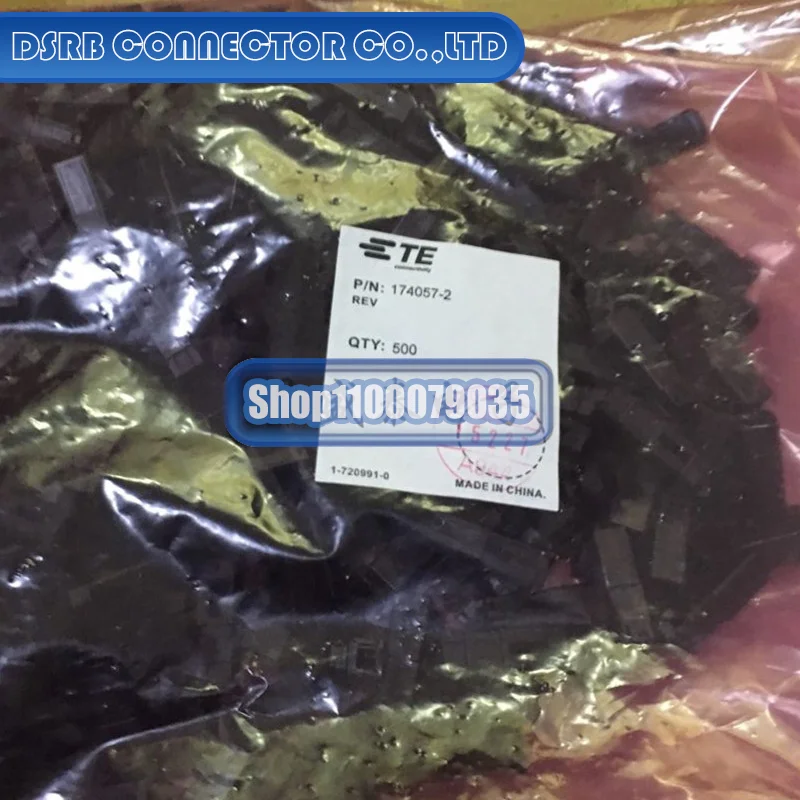 

50pcs/lot 174057-2 Plastic shell 2P 100% New and Original