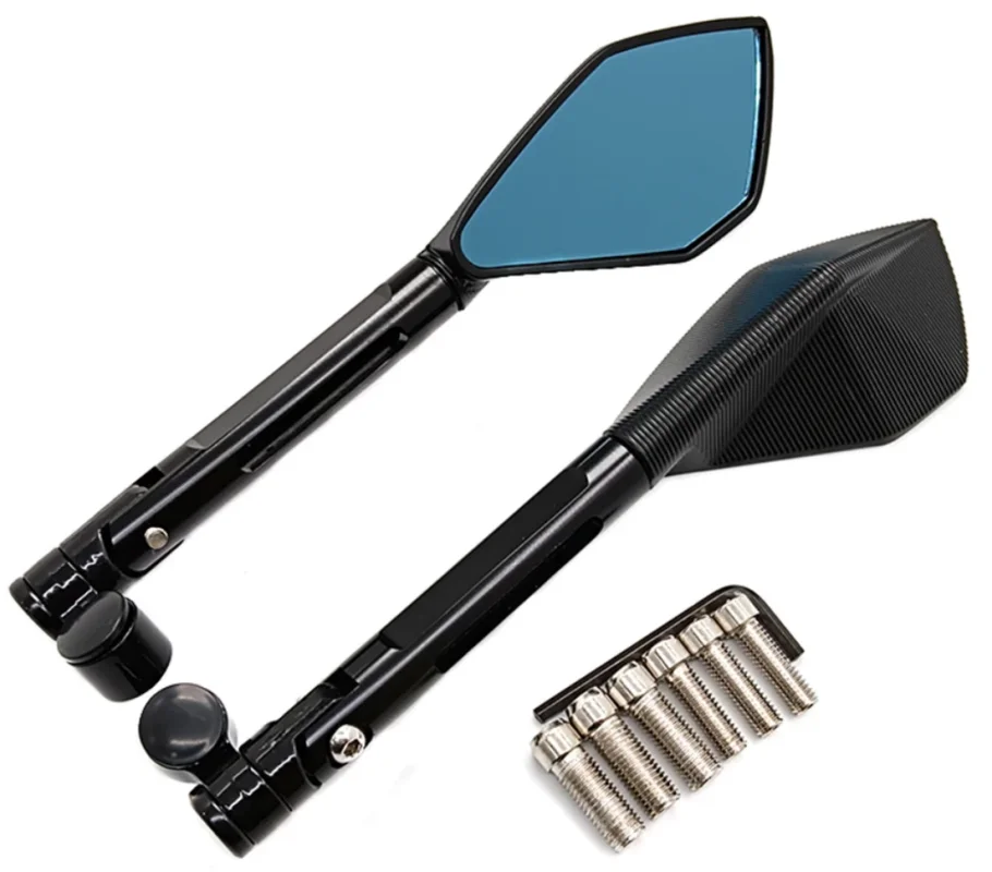 

Зеркала Заднего Вида Из Алюминия С ЧПУ Для Мотоциклов, Совместимые С CHPU 8мм 10мм