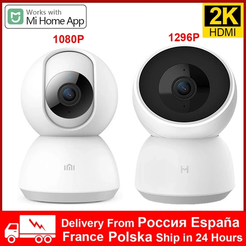   2K 1296P 1080P HD 360 Wi-Fi -   IP      Xiaomi Mijia