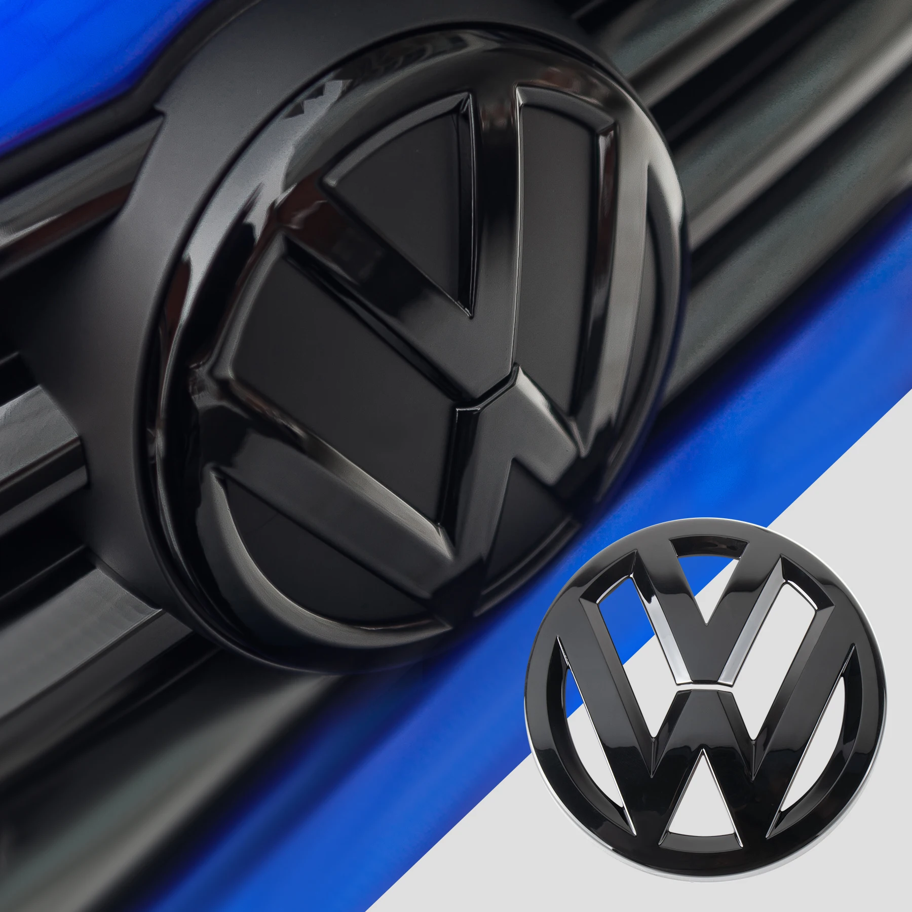 Фото Эмблема для автомобилей Volkswagen: наклейки на передний радиатор, заднюю крышку багажника для Volkswagen VW Golf 4 MK4, 5 MK5, 6 MK6, 7 MK7 №3