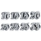 CodeMonkey оригинальные бусины из серебра 925 пробы, 9 цветов, Сияющие сердечки, 3 мм, браслет, сделай сам, для изготовления ювелирных украшений для женщин