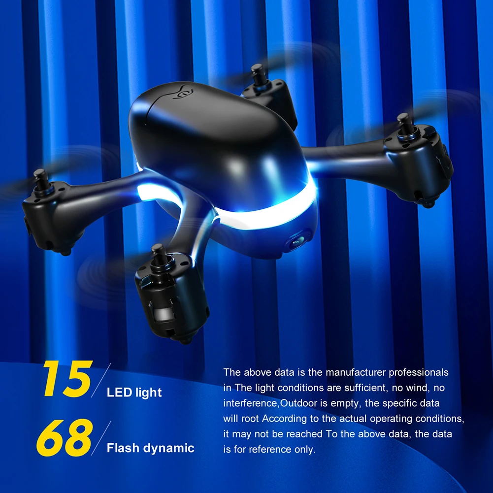 Мини-Дрон S88 с камерой 4K HD FPV 2 4 ГГц светодиодный-Fi |