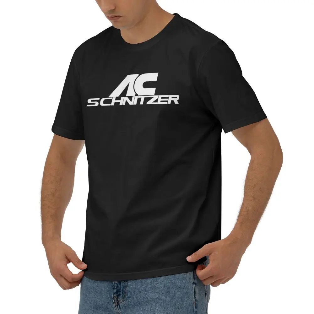НОВАЯ модная футболка AC Schnitzer хлопковая мужская с принтом мужские топы забавная