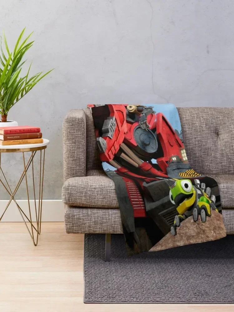 Динотрукс плед из флиса