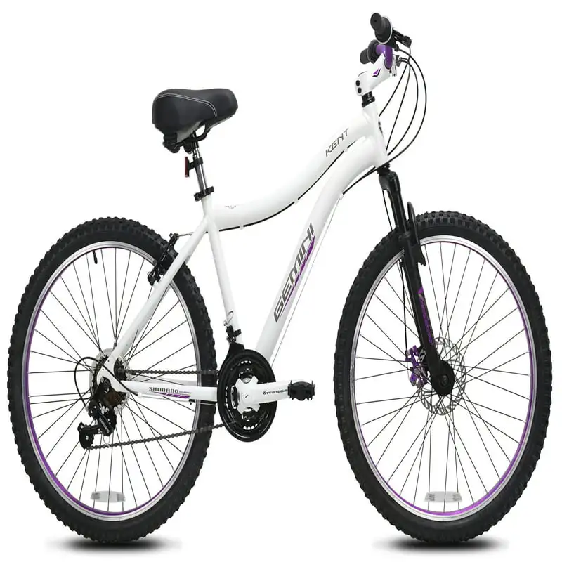 

26-inch Women's Gemini Aluminum Mountain Bicycle, White