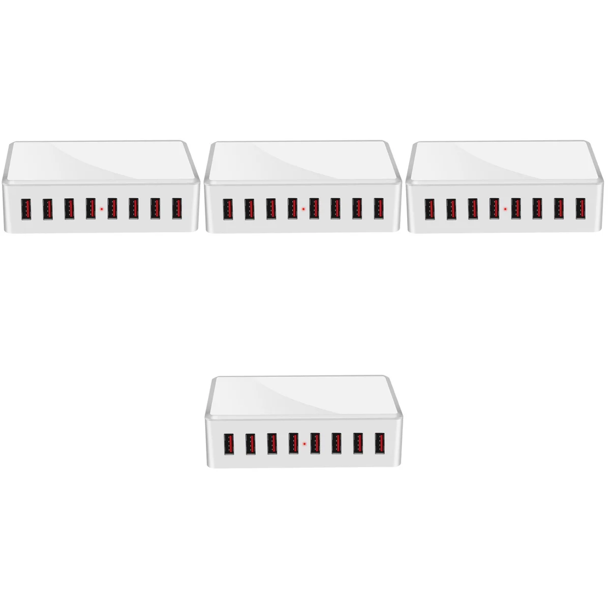 

4x 8-port Multi Usb Charger Station Multi Port USB Charger Desktop Charging Station Multi Port Charger Usb Charging Hub