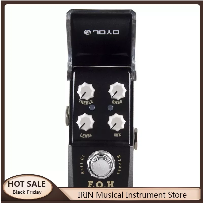 

JOYO JF-331 F.O.H DI Box Effects Guitar Portable Mini Pedal TREBLE BASS Signal Electric Mini Stompbox Guitar Parts & Accessories