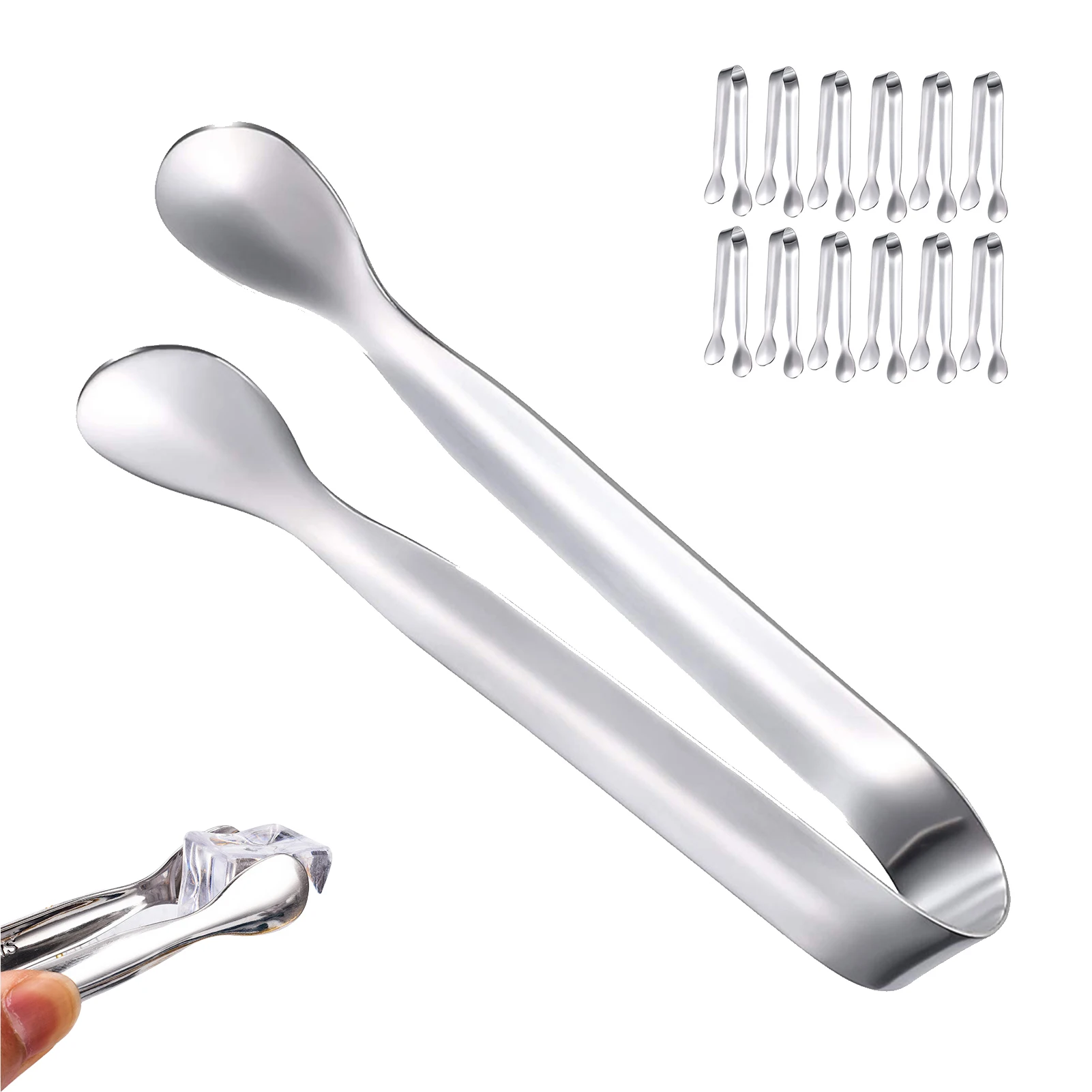 

Sugar Tongs Tongs For Serving Food 12pcs Stainless Steel Mini Serving Tongs Appetizers Tongs Small Kitchen Tongs For Tea Party