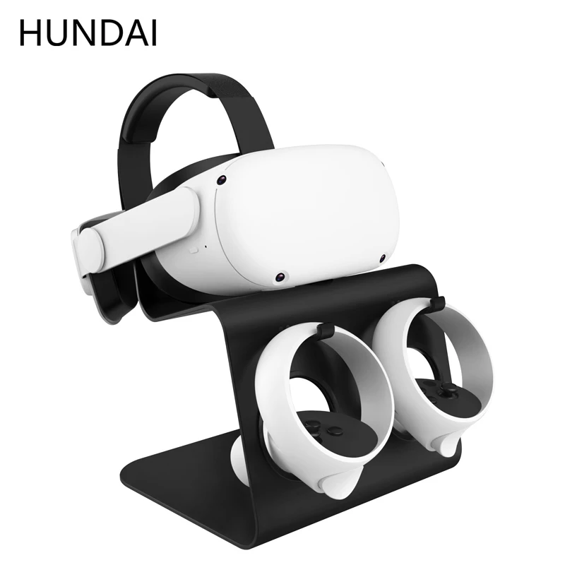 Best Hundai design pure aluminum alloy atualizado suporte de exibição vr e controlador estação montagem para oculus quest 2 vr accessorie