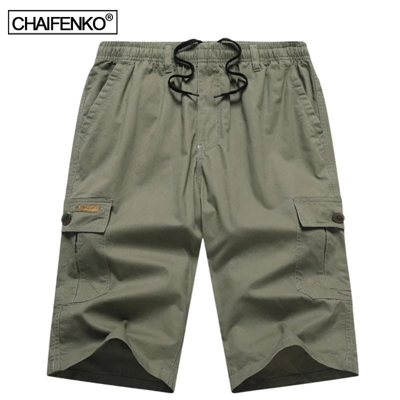 

Мужские летние тактические шорты-карго 2022, мужские хлопковые Свободные повседневные модные шорты, мужские уличные шорты-карго в стиле мили...