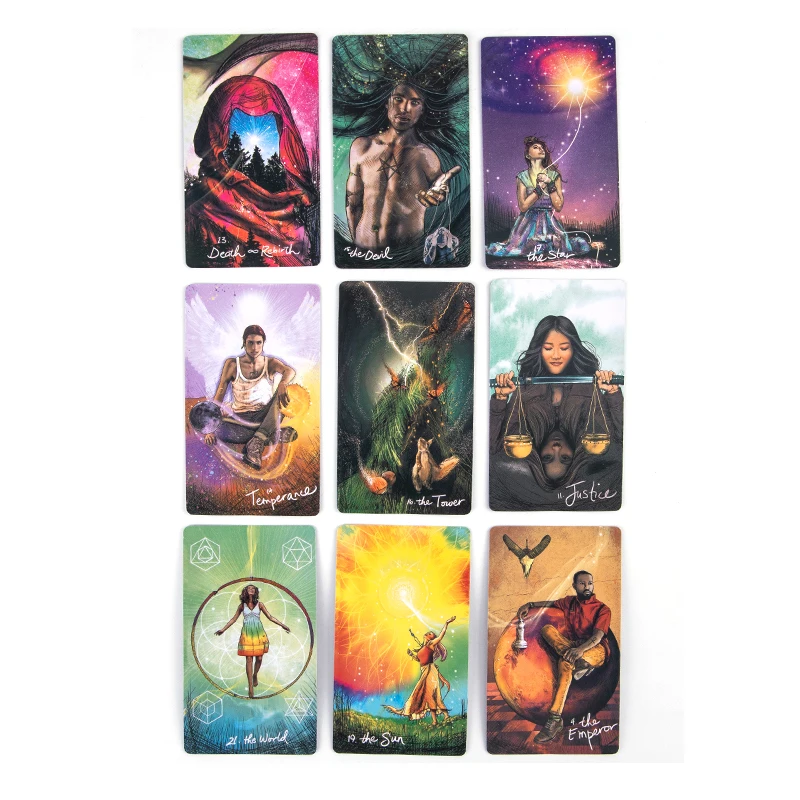 78 шт. светильник Seer's Tarot карточные настольные игры креативные карты Oracle