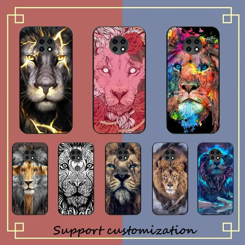 

Abstract lion Phone Case for Redmi Note 8 7 9 4 6 pro max T X 5A 3 10 lite pro
