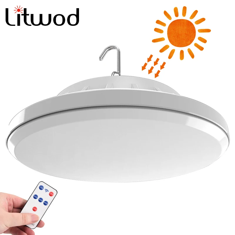 

Solar Night Light Outdoor Sunlight Powered Waterproof Led Lamp 3 Modes Motion Street SMD2835 Built in 18650 Battery For Camping