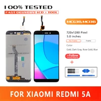 5 0 inch display for xiaomi redmi 5a lcd touch panel screen digitizer assembly for redmi mcg3b mci3b lcd replacement parts