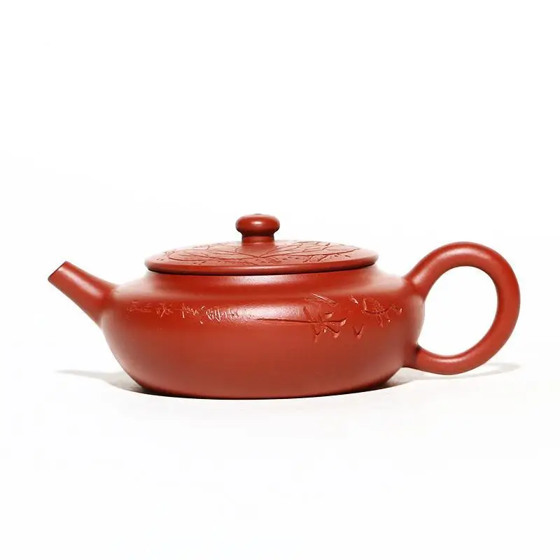 

130ml Master Handmade Dahongpao Tea Pot Yixing Purple Clay Teapot Authentic Raw Ore Zisha Tea Maker Chinese Teaware Accessories
