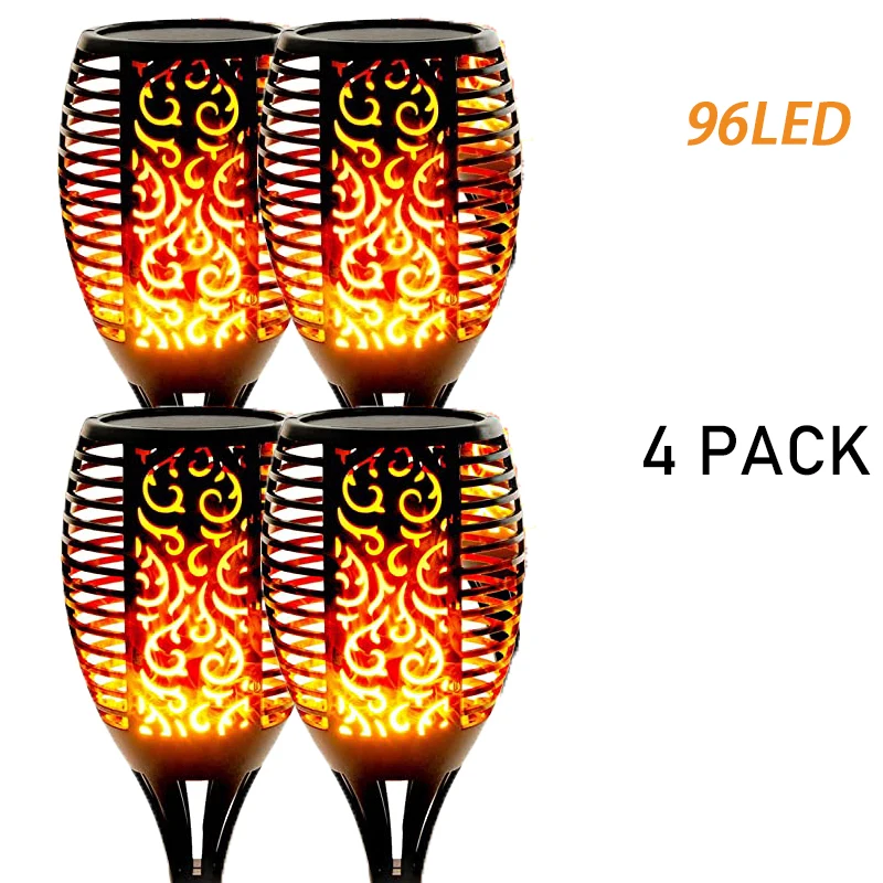 

Солнечные LED лампы ZTree имитация пламени 1/2/4 шт