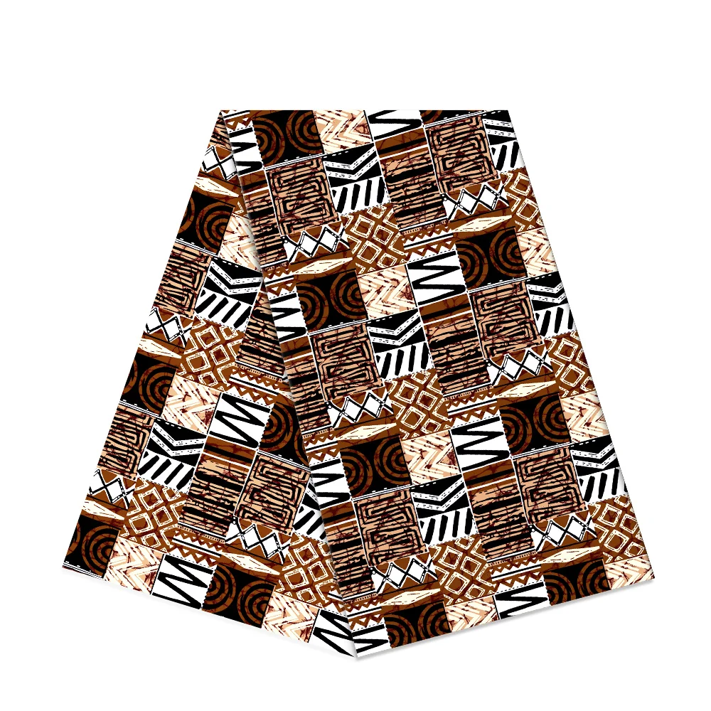 

New Nigeria Spuer Wax Fabric Ankara African Veritable Dashiki Print Cotton Fabric Wax Print