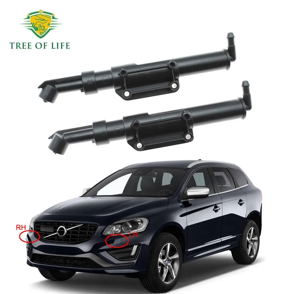 

For Volvo XC60 2014 2015 2016 2017 Headlamp Headlight Washer Jet Actuator Washer Nozzle 31333665 31333666 31416219 31416218