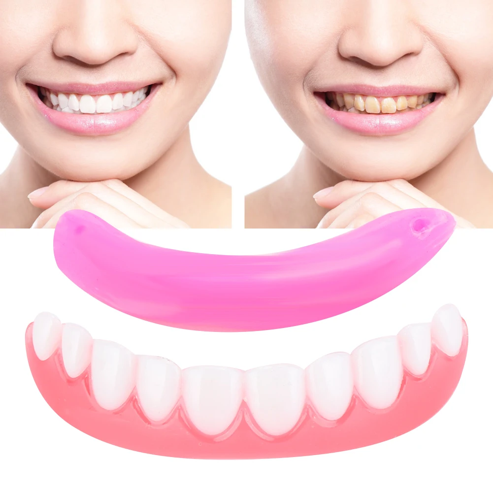 

10Pcs Profession Silicone Smile Veneer Dental Supply Orthodontics Beauty Veneers Dental Accessory Teeth Whitening Protector Tool