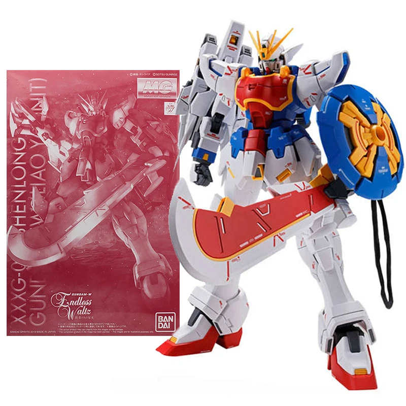 

Bandai Genuine Gundam Model Kit Anime Figure MG XXXG-01S Shenlong EW Collection Gunpla Anime Action Figure Toys for Children