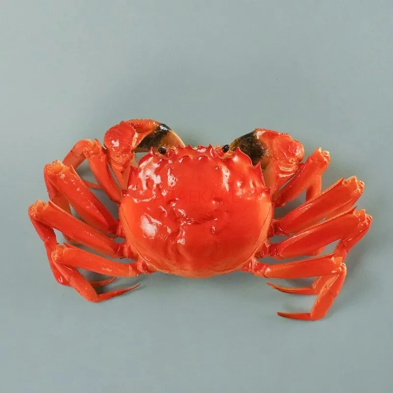 1 шт. модель имитации пушистого краба искусственные мужские и женские крабы