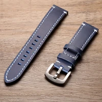 genuine leather watch bands quick release vintage handmade leather watch strap for men 22mm20mm