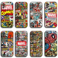marvel cartoon spiderman phone cases for samsung galaxy a51 4g a51 5g a71 4g a71 5g a52 4g a52 5g a72 4g a72 5g back cover