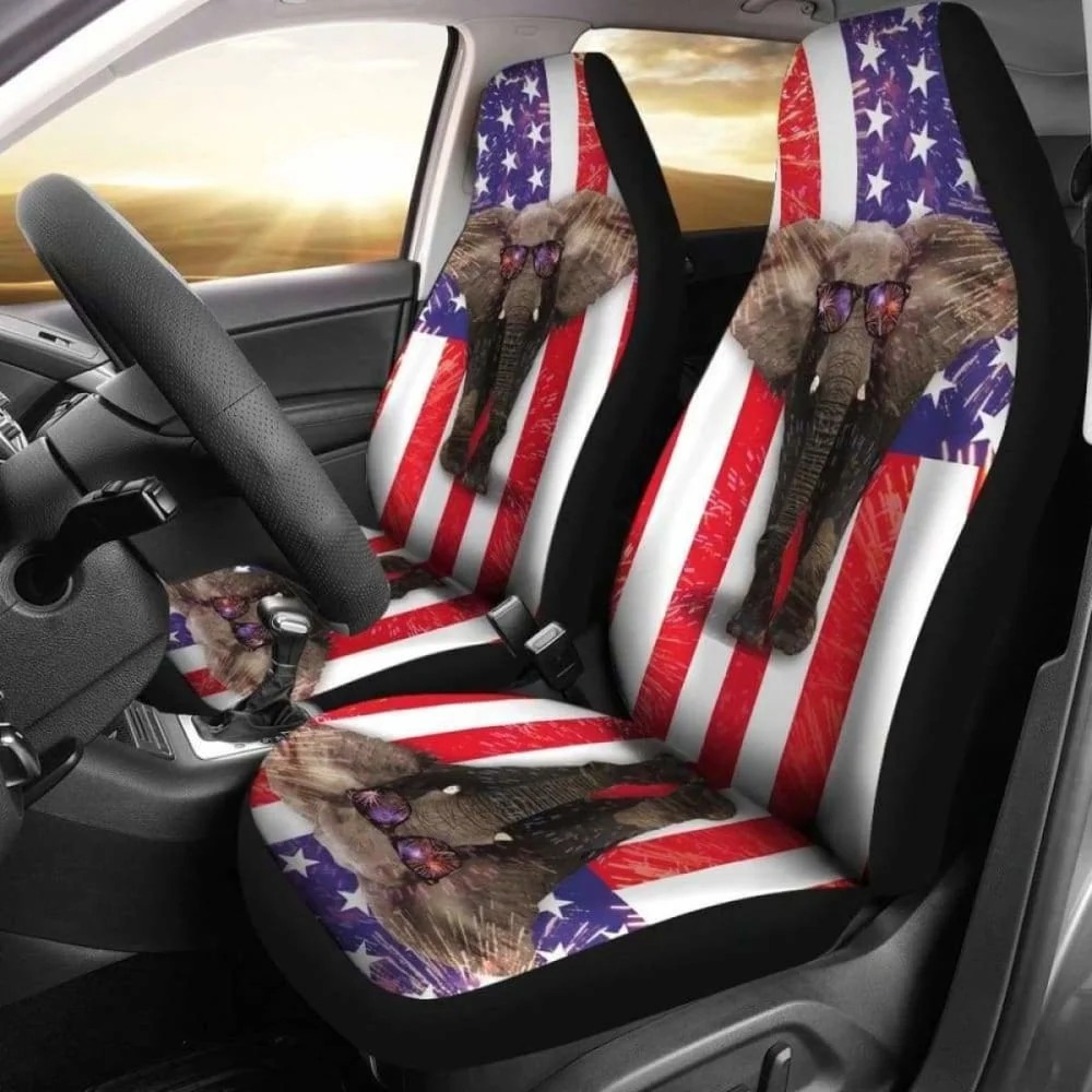 

Elephant Car Seat Cover 202820,Pack of 2 Universal Front Seat Protective Cover