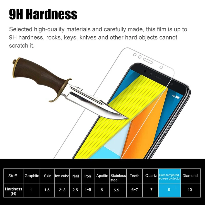 7 X Защитное стекло для Huawei Honor 7A 7C Pro протектор экрана на Hwawei A C A7 C7 X7 Honor7A Honor7C Armor 9H