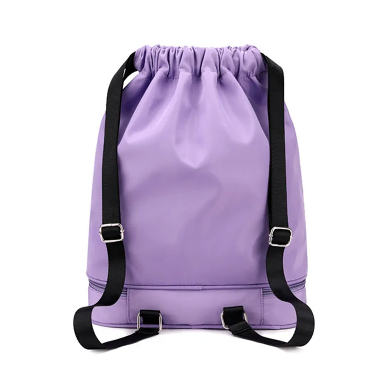 Female Sports Bag For Fitness Basketball Shoes Packing Ladies' Camping Swimming Rucksack Training Exercise Women Backpack Gym