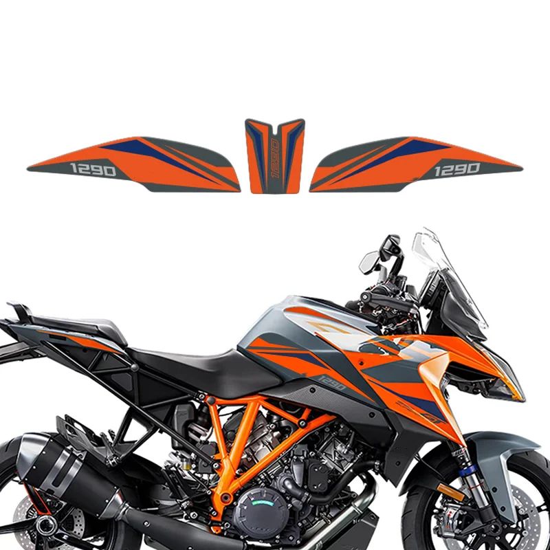 

Мотоциклетная Нескользящая подушка для топливного бака, боковая защита для колена, наклейка, наклейки, прокладки для KTM 1290GT