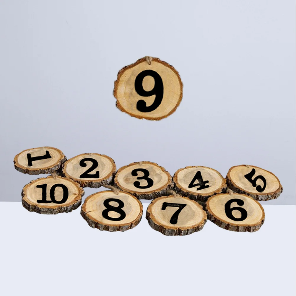 

Slice Decor Hanging Ceiling Wooden Decoration Wedding Decorations Wood Tree Number Table Numbers Centerpieces Ideas