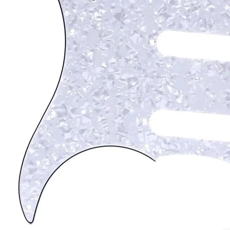 11UE Электро-гитара PickGuard 3-Ply Ant-Scratch Plate для FD ST S-S-Double Parts WH