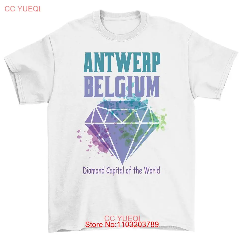 Антверпская Бельгия алмазная столица мира футболка для мужчин и женщин