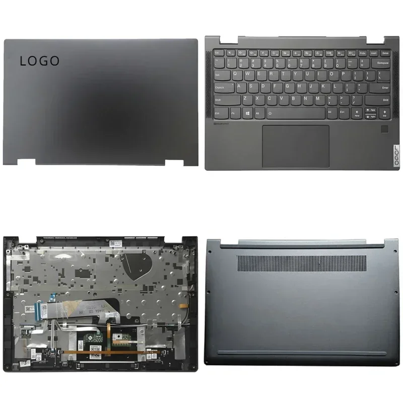 Новинка для ноутбука Lenovo Yoga C640-13 IML задняя крышка с ЖК-дисплеем передняя панель
