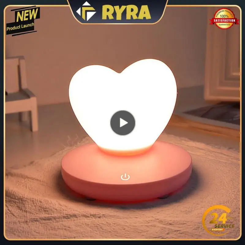 

Colorful Led Light Suitable For Multiple Scenarios Low Power Consumption Touch Light Soft Eye Protection Night Light