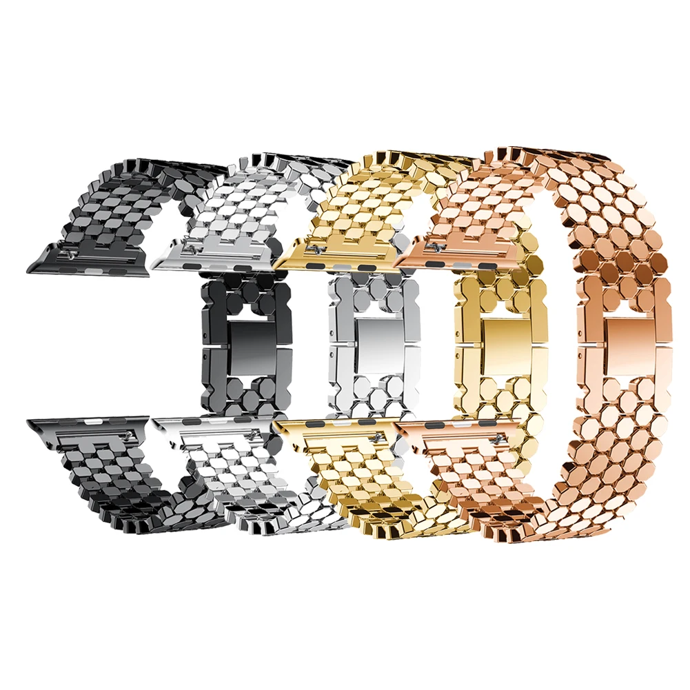 

Practical Smartwatch Band Strap for Apple Watch 1 2 3 4 5 6 SE 7 Watchband Wristband Sport Watch Belt Supplies