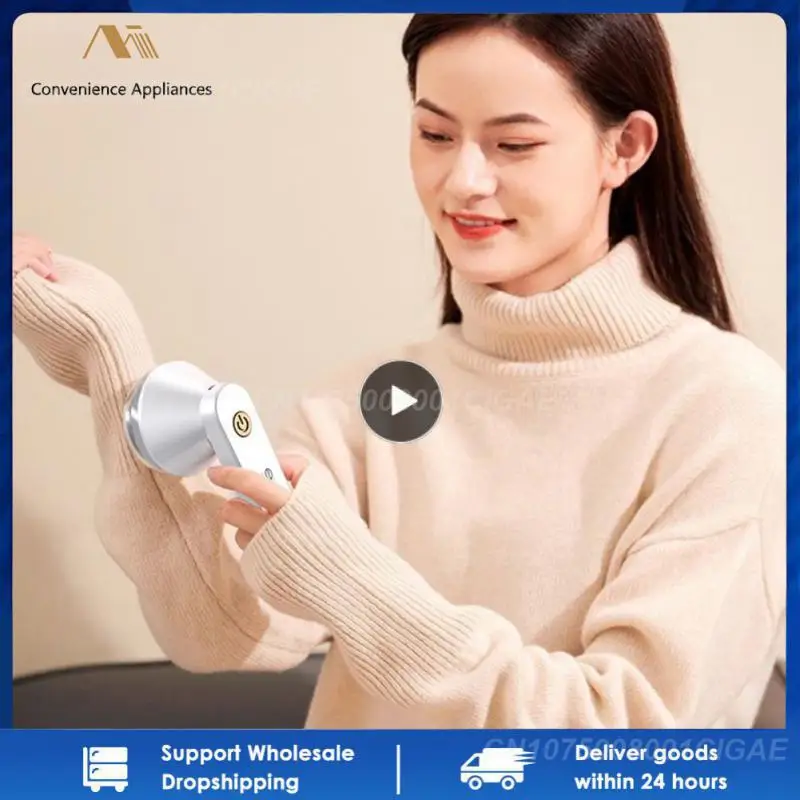 

1~10PCS Portable Hexaphyll Cutter Head Usb Hair Ball Trimmer Household Usb Rechargeable Sweater Shaver Pellet Plush Remover