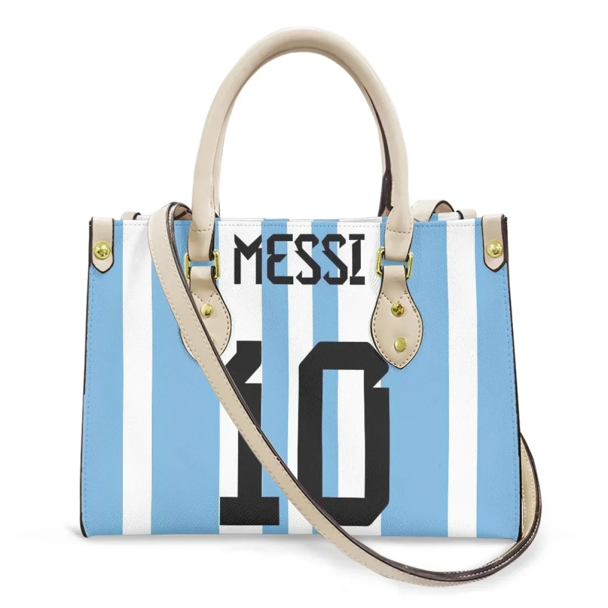 Месси № 10 Джерси для женщин футбольный плеер ручные сумки женские сумочки