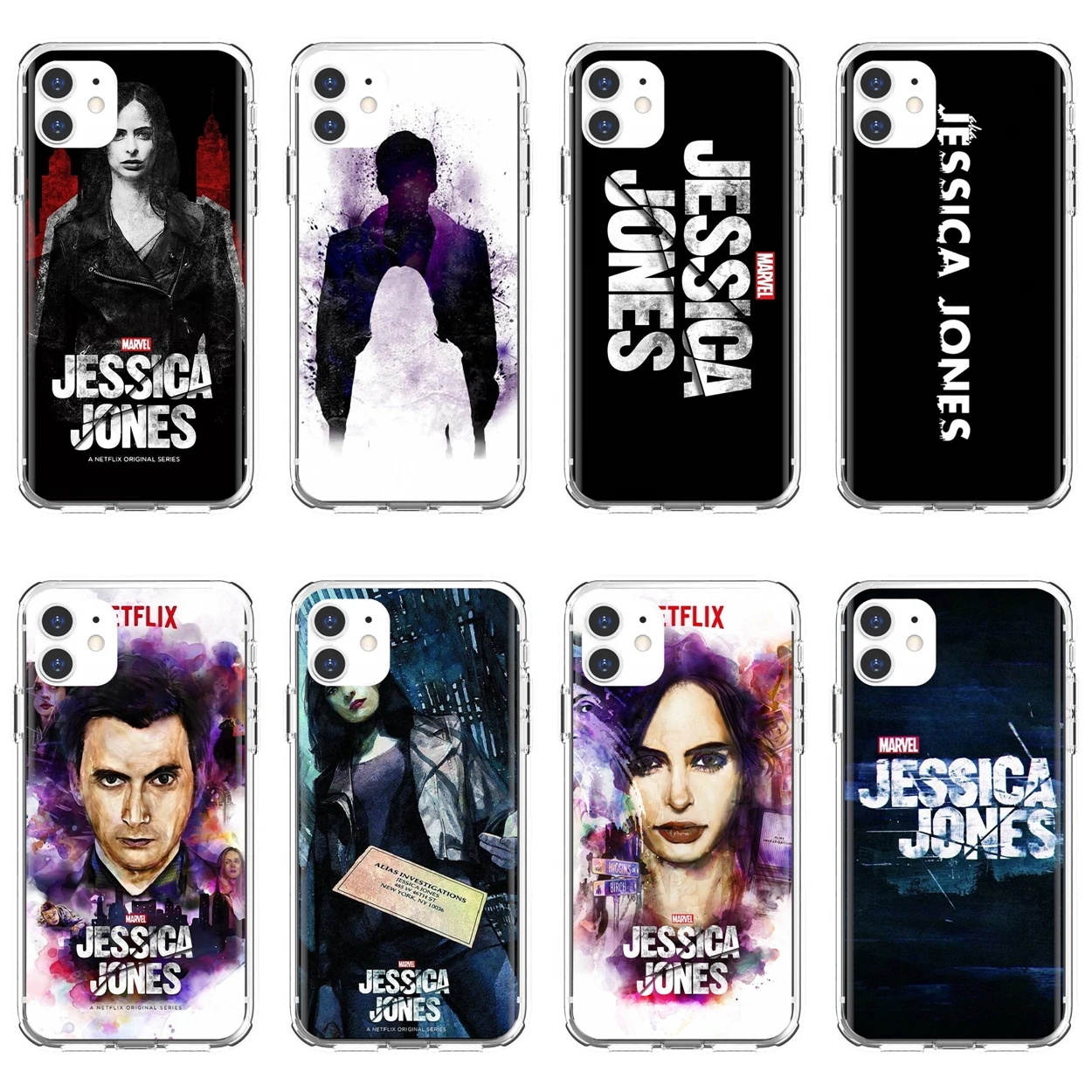 

Silicone Covers For iPhone 10 11 12 13 Mini Pro 4S 5S SE 5C 6 6S 7 8 X XR XS Plus Max 2020 Jessica Jones Marvel Comics 2015