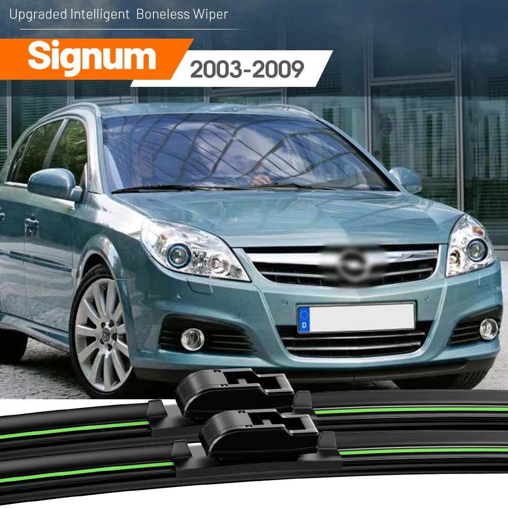 

2pcs For Opel Signum 2003-2009 Front Windshield Wiper Blades 2004 2005 2006 2007 2008 Windscreen Window Accessories