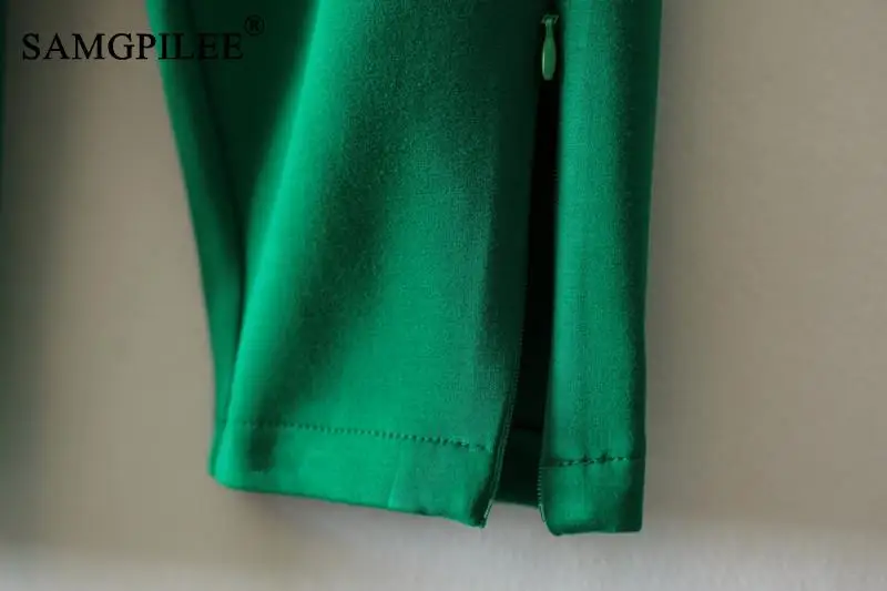 Женские хлопковые шаровары с вышивкой в виде сердца на молнии