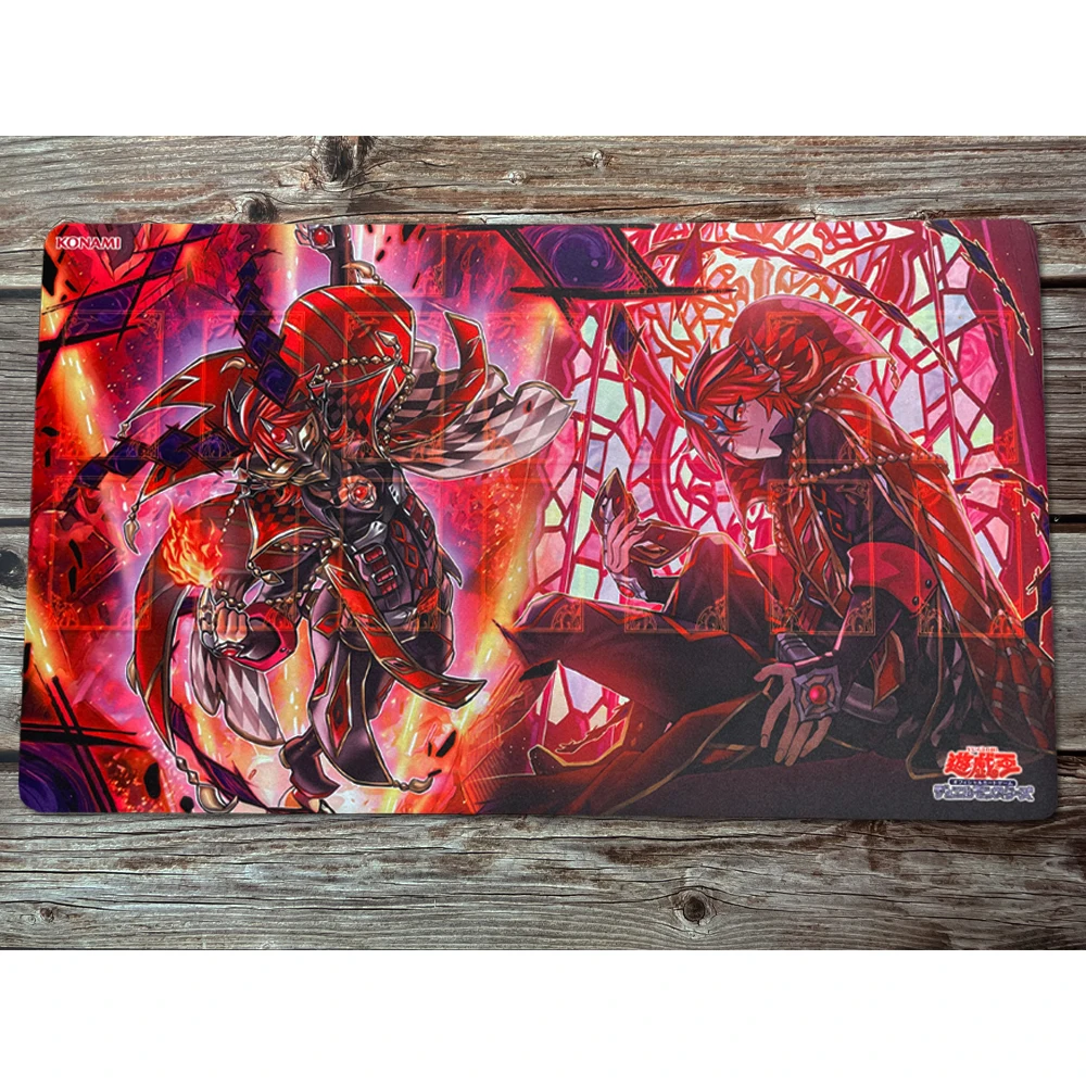 

YuGiOh Aluber the Jester of Despia Card Pad Paymat YGO Mat MTG KMC TCG Yu-Gi-Oh MAT-Y32