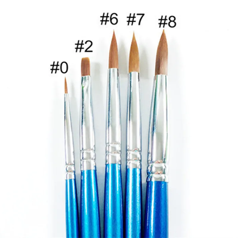 

2Pcs Dental Powder Ceramic Porcelain Blue Brush Pen Dentist Lab Equipment