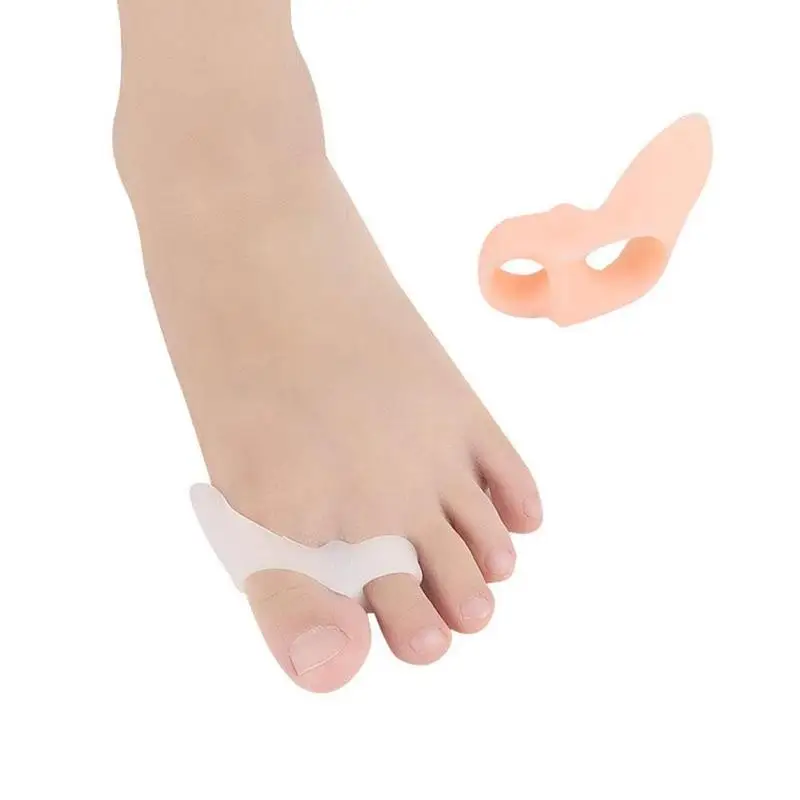 

2pcs Thumb Valgus Orthosis Soft Silicone Gel Bunion Corrector Feet Big Toes Straightener Foot Orthopedic Protector Care Tool